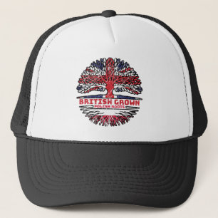 Polen Polen Vereinigtes Königreich British Tree Ro Truckerkappe