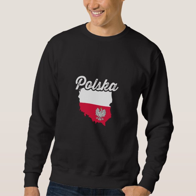 Polen Polnisch Polen  2 Sweatshirt (Vorderseite)