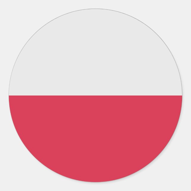Polen Polska Euro Sticker (Vorderseite)