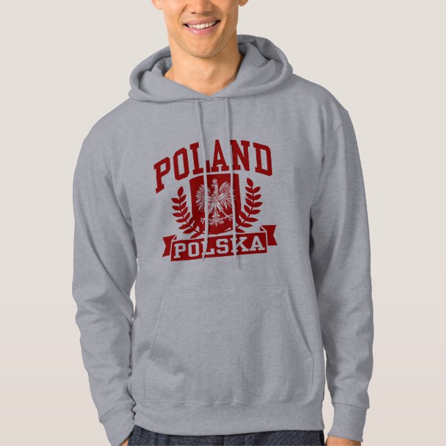 Polen Polska Hoodie (Vorderseite)
