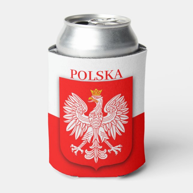 Polen Polska Polska Emblem Eagle Dosenkühler (Kanne Vorderseite)