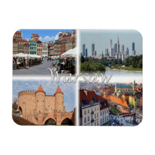 Polen Polska - Warschau Warschau - Polen - Magnet