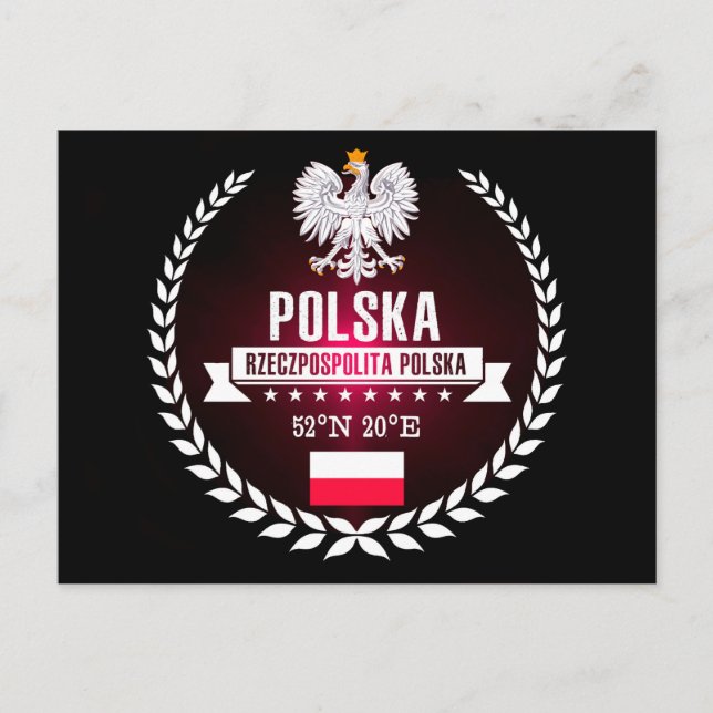 Polen Postkarte (Vorderseite)