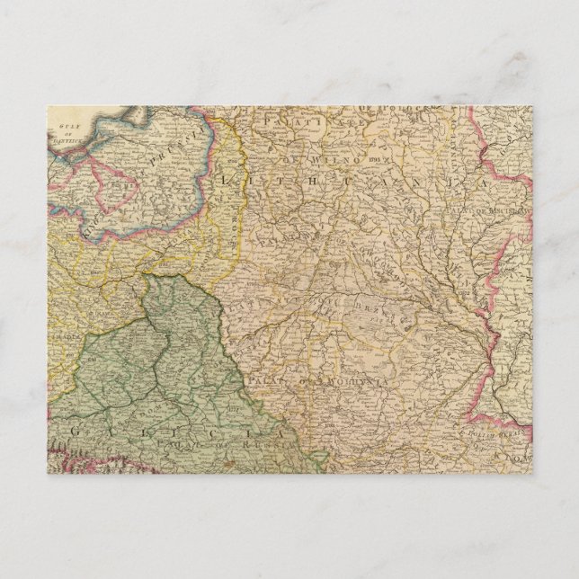 Polen, Preußen 2 Postkarte (Vorderseite)