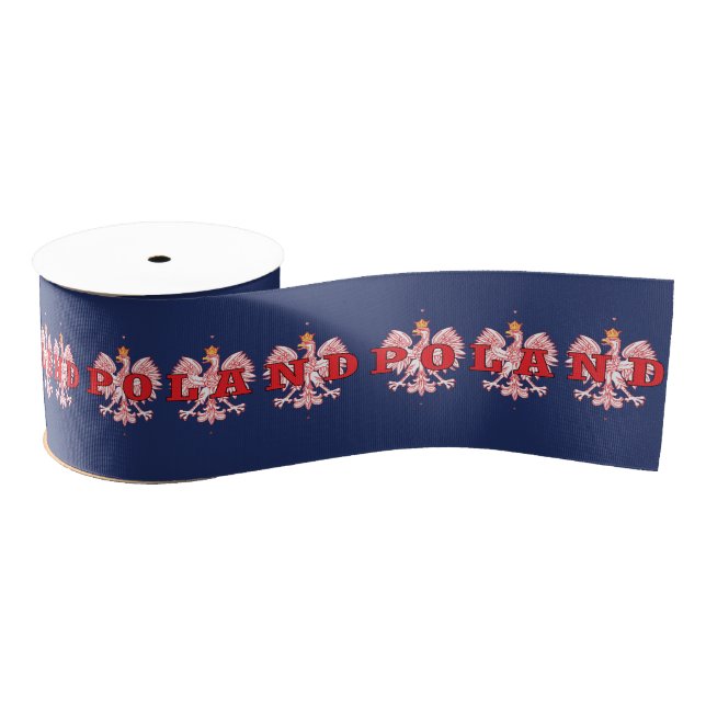 Polen Rote Adler Ripsband (Spule)