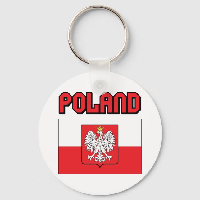 Polen Schlüsselanhänger (Vorderseite)