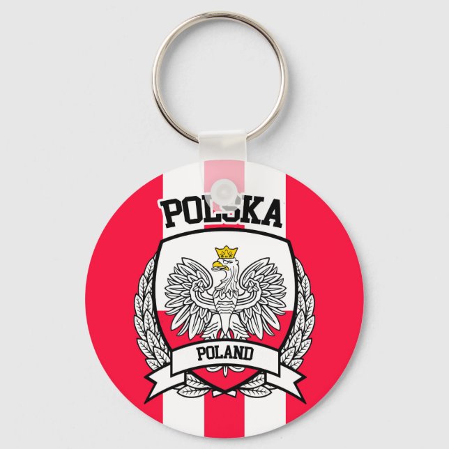 Polen Schlüsselanhänger (Vorderseite)