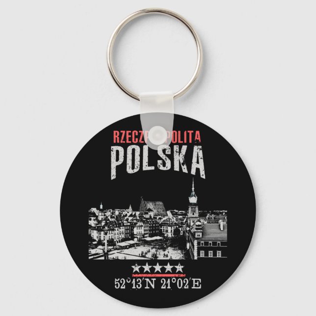 Polen Schlüsselanhänger (Vorderseite)