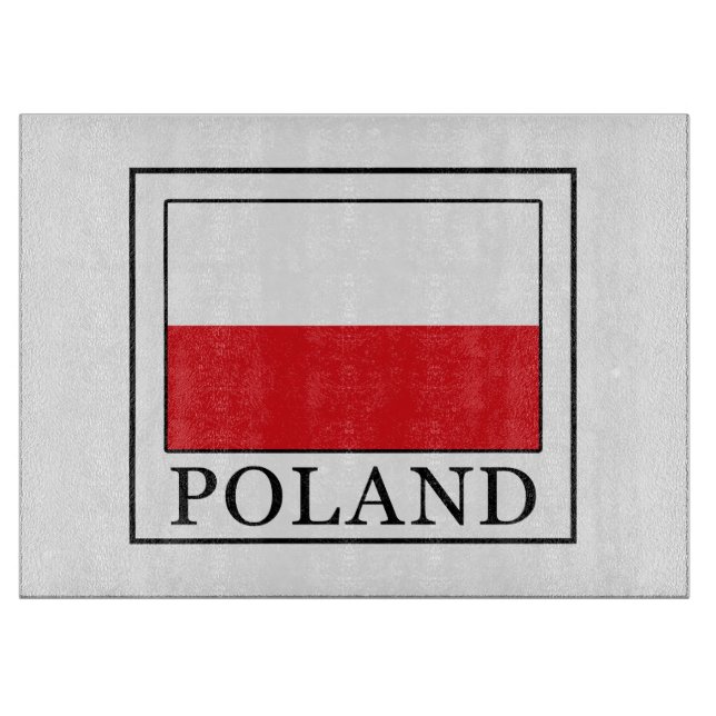 Polen Schneidebrett (Vorderseite)