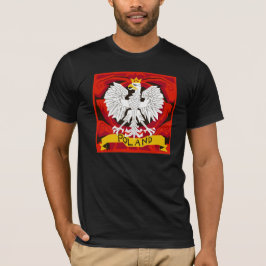 Polen stilisiertes Eagle T-Shirt