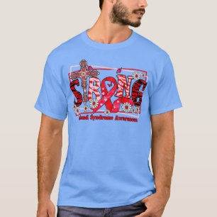 Polen-Syndrom Sensibilisierungskreuz Band Starke H T-Shirt