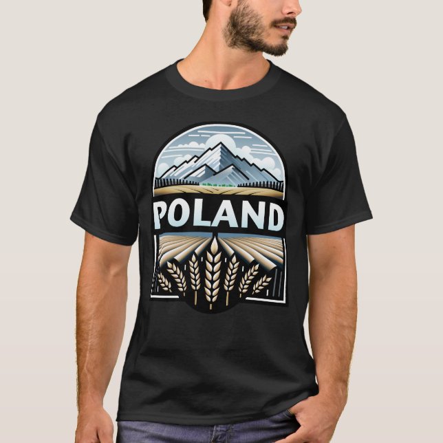 Polen T-Shirt (Vorderseite)