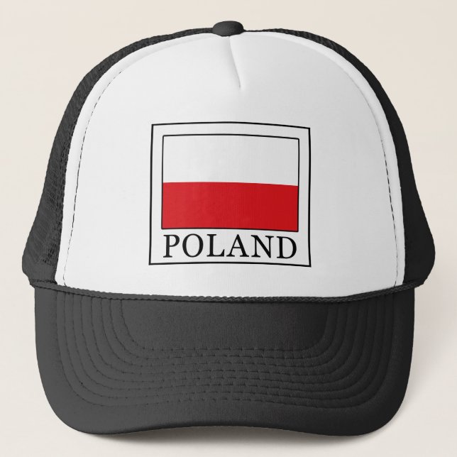Polen Truckerkappe (Vorderseite)