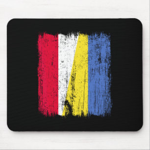 Polen Ukraine Halbflagge Polnisch Ukrainisches Erb Mousepad