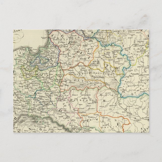 Polen und Litauen 1386-1572 Postkarte (Vorderseite)
