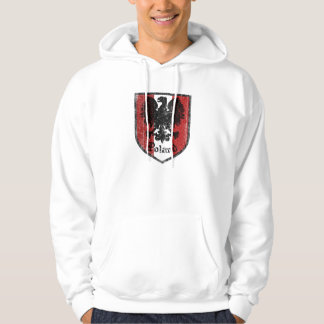 Polen-Wappen Flaggen-Sweatshirt Hoodie