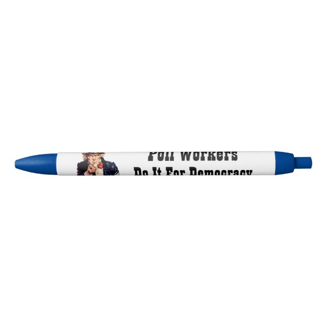 Polenarbeiter tun es für die Demokratie Kugelschreiber (Vorderseite)