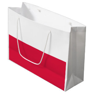 Polenflagge Große Geschenktüte
