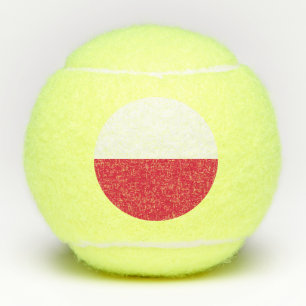 Polenflagge Tennisbälle