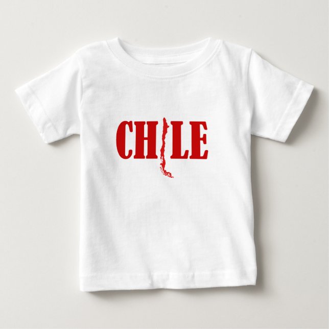 Polera Chile Mapa Bebe 1 - 2013 Baby T-shirt (Vorderseite)