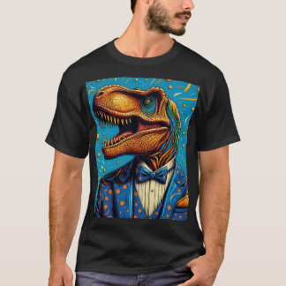 Polera Retrato  Dinosaurio T-Shirt