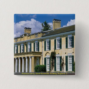 Polesden Lacey, großes Bookham, Dorking, England, Button