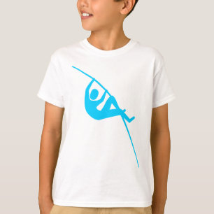 PoleVaulting - Himmel-Blau T-Shirt
