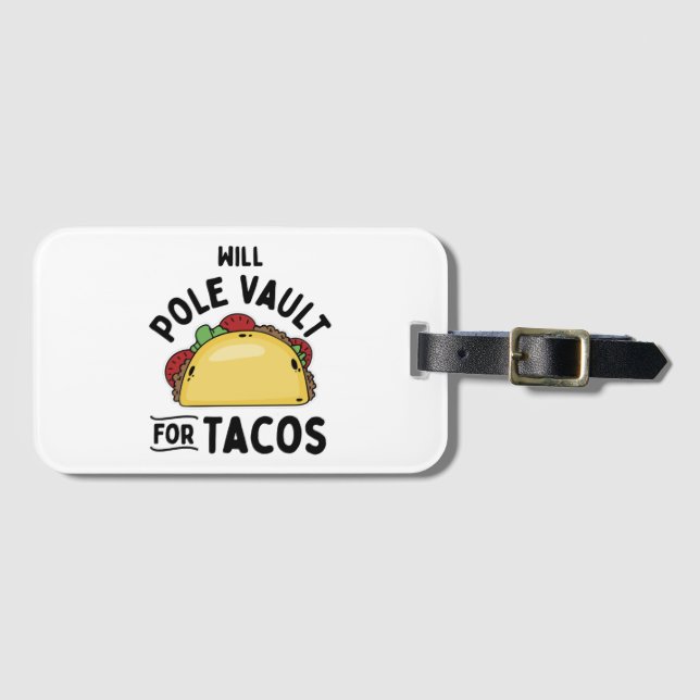 Polgewölbe für Tacos Gepäckanhänger (Vorderseite (Horizontal))