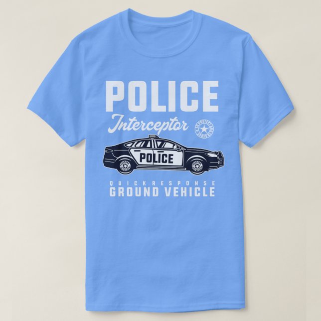POLICE AUTO-INTERZEPTOR T-Shirt (Design vorne)