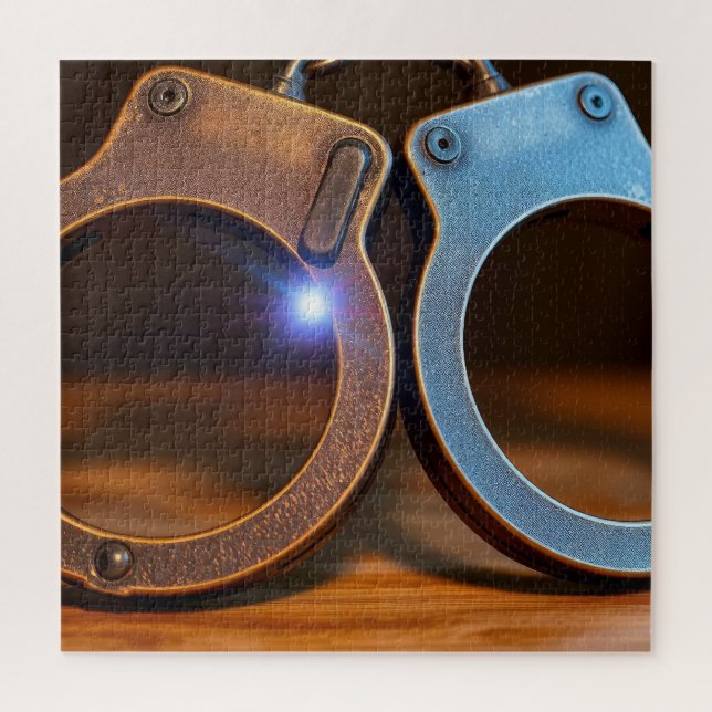 Police handcuffs (Vertikal)