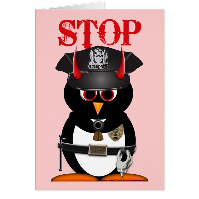 Police mauvaise de pingouin volée mon coeur (Devant)