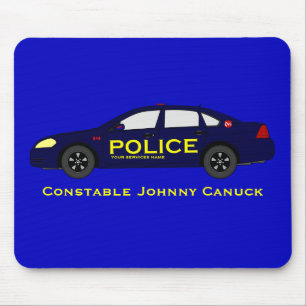Police Mousepad - Kanada