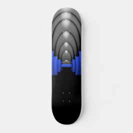 Police Thin Ble Line Skateboard
