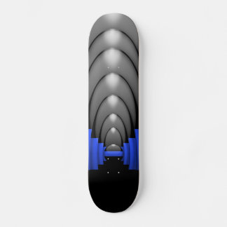Police Thin Ble Line Skateboard