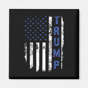 Police Thin Blue Line republikanischer Polizist US Magnet