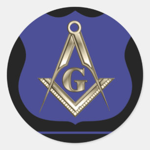 Police Thin Blue Line Runder Aufkleber