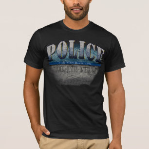 POLICE~Thin Blue Line T-Shirt