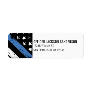 Police Thin Blue Line Vollzugsbeauftragter