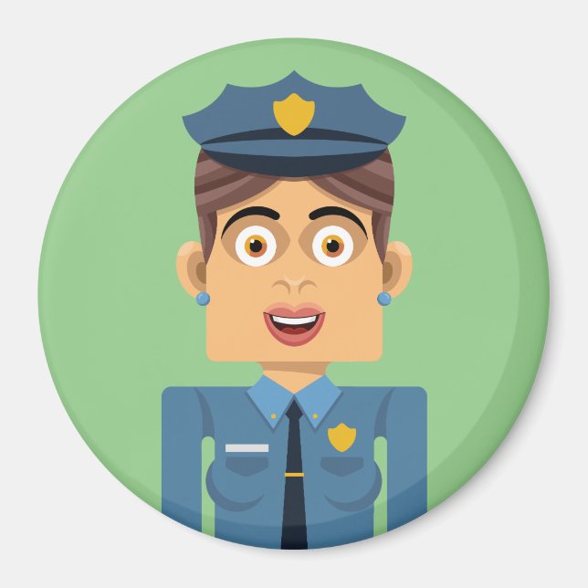 Policia Magnet (Vorne)