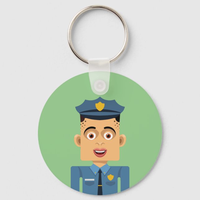 Policia Schlüsselanhänger (Vorderseite)