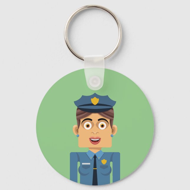 Policia Schlüsselanhänger (Vorderseite)