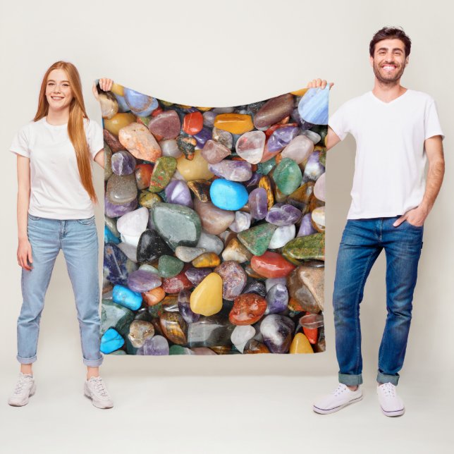 Polierte Felsen Fleecedecke (Beispiel)