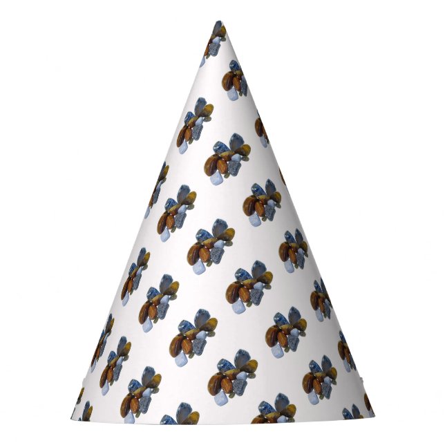 Polierte Felsen Partyhütchen (Vorderseite)