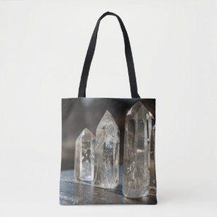 Polierte Punktkristalle - Totbeutel Tasche