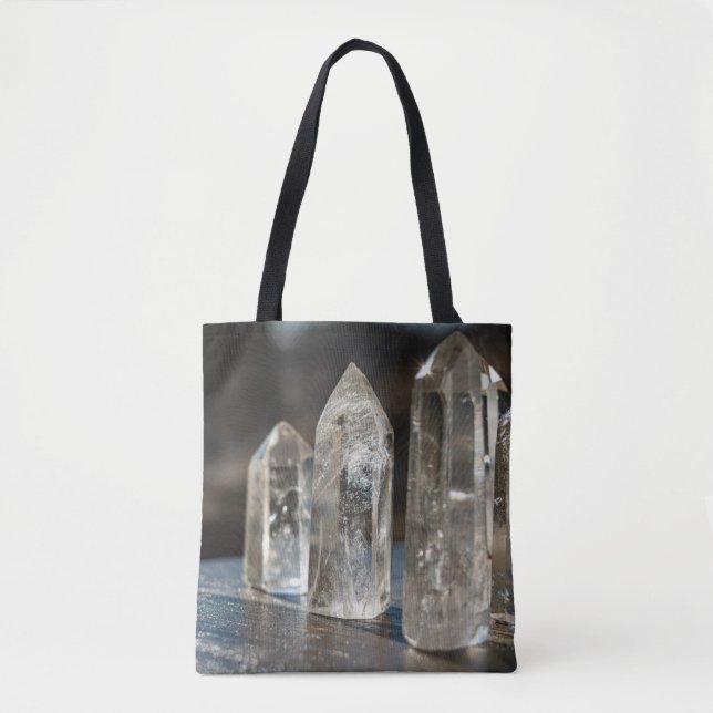 Polierte Punktkristalle - Totbeutel Tasche (Vorderseite)
