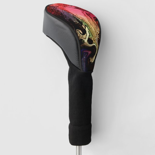 polierter Ton und Formen aus versteinertem Gestein Golf Headcover (angewinkelt)