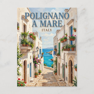 Polignano a Mare Altstadt Italien Postkarte