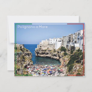 Polignano a Mare - Italien Postkarte
