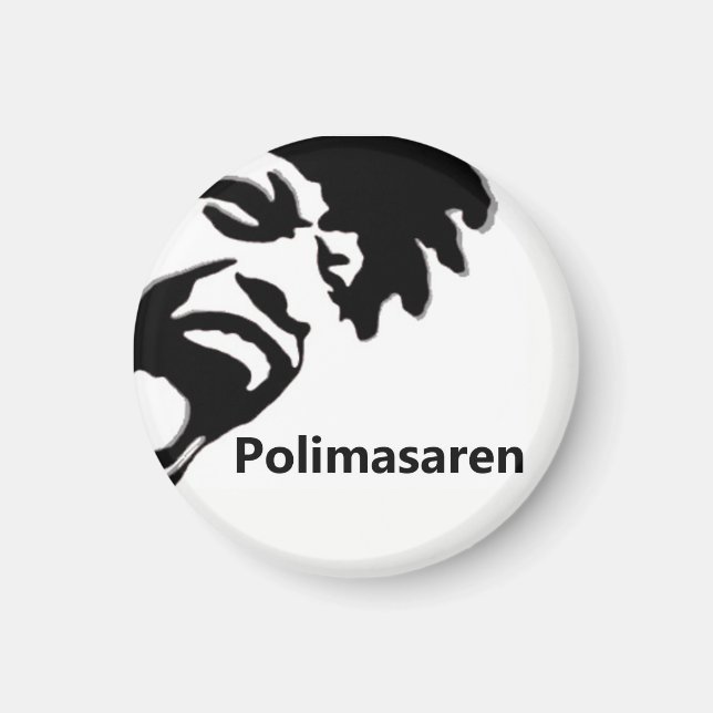 Polimasaren kylskåpsmagnet rund magnet (Vorne)