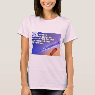 Polio-Impfstoff enthält Krebs erzeugende Viren T-Shirt